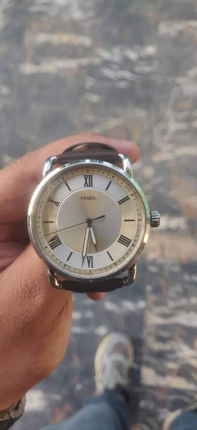 Fossil original watch in Roman Figures