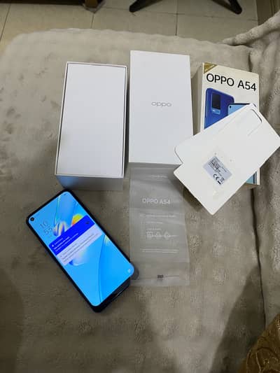 Oppo A54 With complete Box PTA Approved