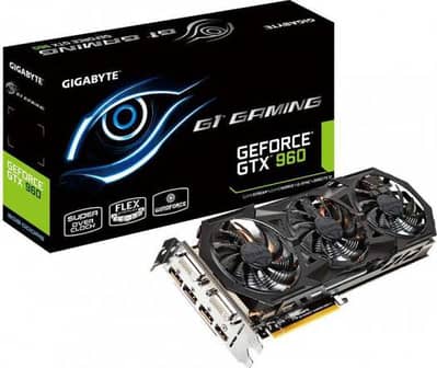 GIGABYTE GTX 960 G1 GAMING 4GB DDR5 - GV-N960WF2OC-4GD