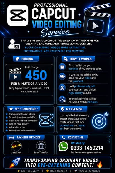 CapCut Video Editing Service