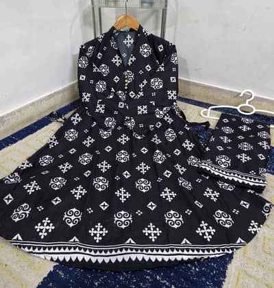 2 PC Polo Cotton Frock sale Available in Lahore(COD) Available