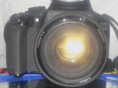 Canon 1300D with YONGNUO 50mm 1.8 lens