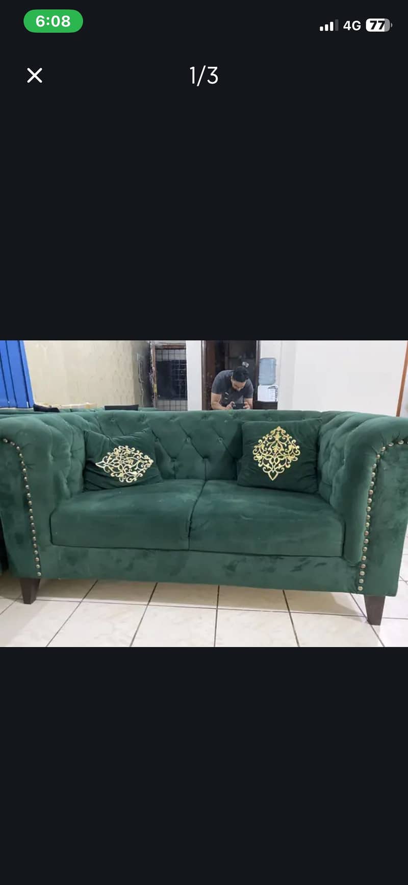 L shape sofa 0