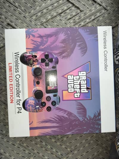 brand new controller of PS4 limited edition GTA 6