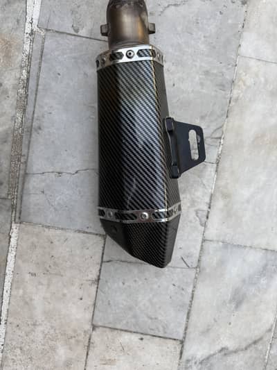 Acrapovic exhausted