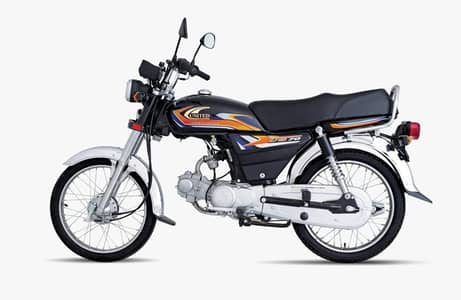 United 70cc Available On Easy Installemnt`s Plan