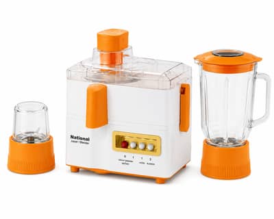 National 3-in-1 Juicer Blender Grinder Model 419 - Powerful Motor