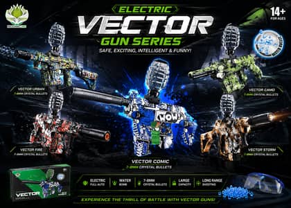 Electric Toy Gun Collection | Gel Blaster Guns | Crystal Bullet Guns