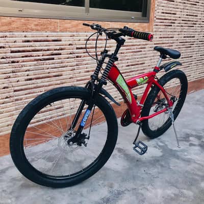 Mountain Bicycle 26 inches fat tyre with gears system