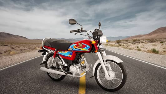 Honda CD-70 Available On Easy Installemnt`s Plan
