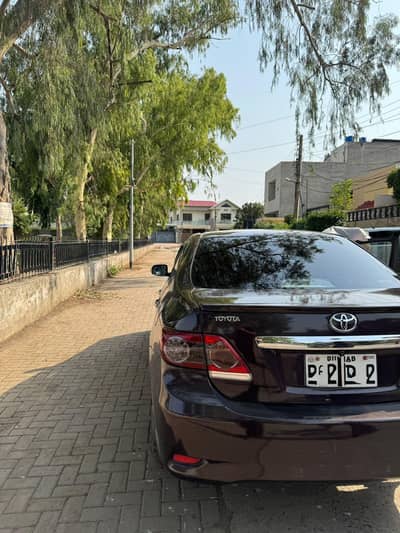 Toyota Corolla GLI 2012