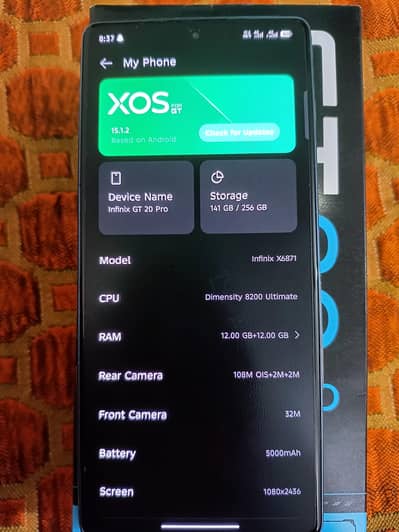 Infinix GT 20 Pro