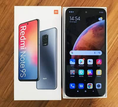 Redmi Note 9S 12GB RAM 256GB memory PTA approved 0324=8193=404