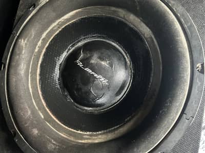 Almanie subwoofer complete box