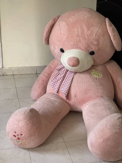 New teddy bear 6 inch in pink colour