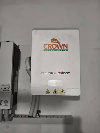 Crown Elektra boost 2.5kw 24V lithium battery