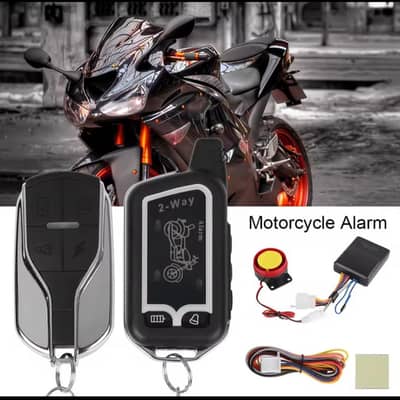Bike Alarm System Of Motorcycle - Long Distance Super Security Of 500M