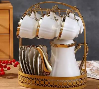 Golden coffee set vip price