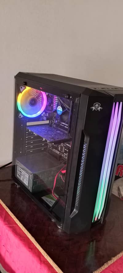 i5 Gaming PC lighting Case