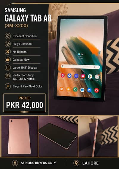 SAMSUNG GALAXY TAB A8 (SM-X200)