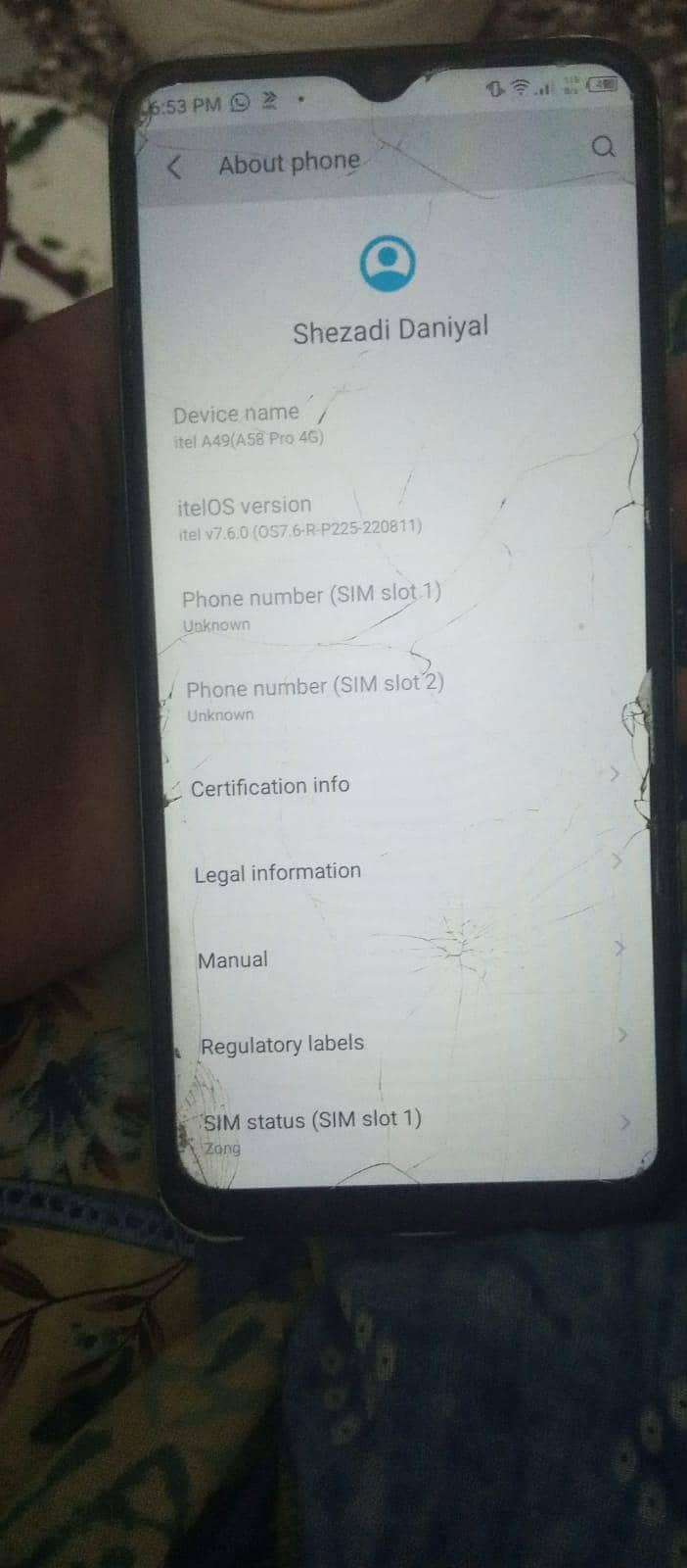 Itel A49 1