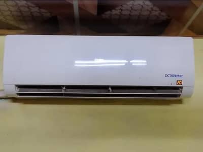 haier 1.5 ton inverter ac heat and cool totally genuine