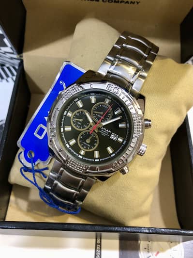 OMAX-ORIGINAL-WITH BOX-NEW WATCH-SEIKO CITIZEN CASIO ARMANI FOSSIL