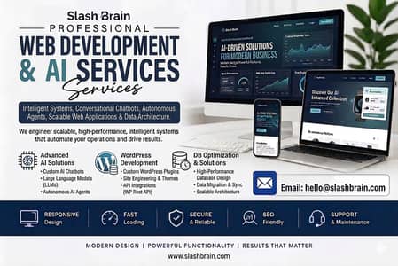 Web Development & AI Services | WordPress & Database Optimization