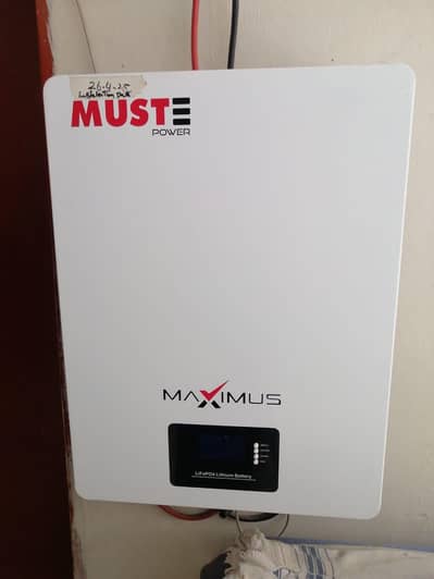 MUST Power 48V 100Ah Lithium Battery with 6000+ cycles