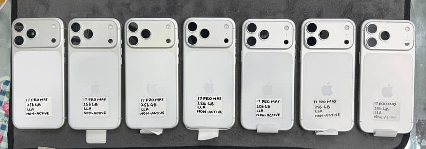 IPHONE 17 PRO MAX 256 DUAL ESIM NON PTA APPLE NON ACTIVE KITS