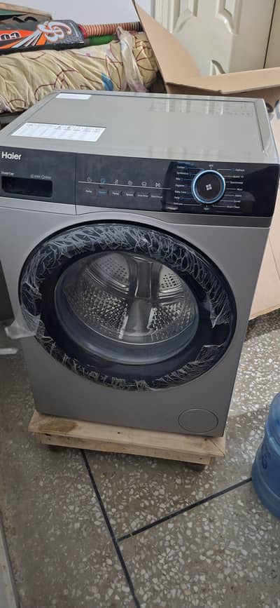 Haier automatic front load inverter washing machine. 100BP14929
