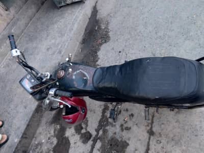 Used motorcycle with Good engine running with indrive