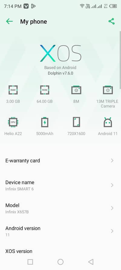 Infinix Smart 6