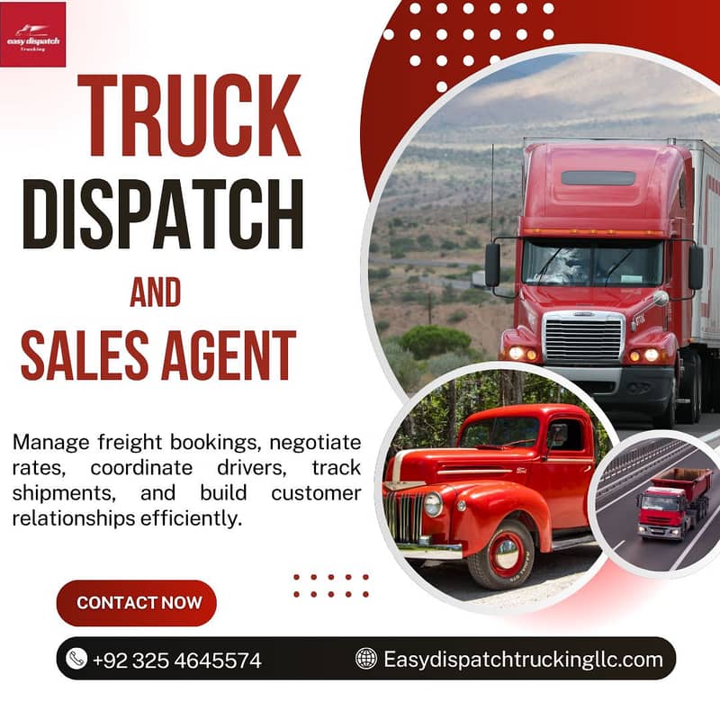 Looking for sales and dispatch representative 0