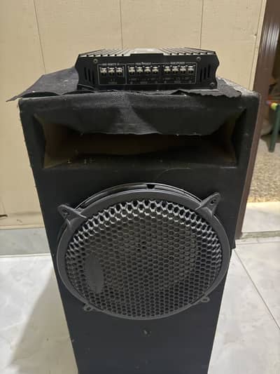 Orignal Boss woofer and Chinese amplifier