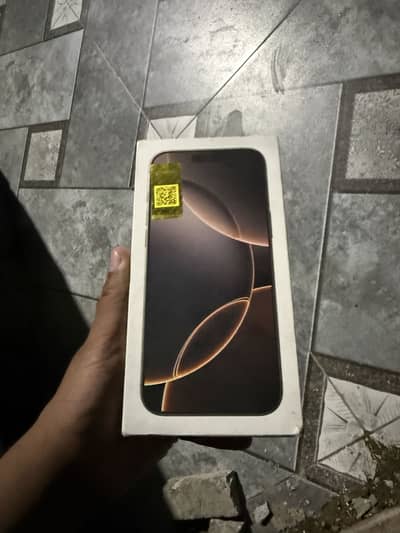 Apple iPhone 16 Pro Max pta with box