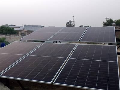 solar system installation