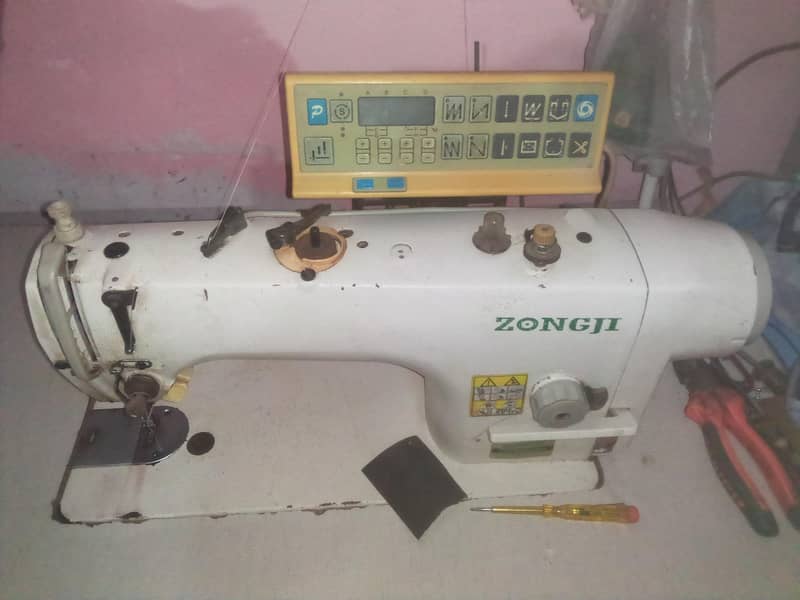single needle machine 1