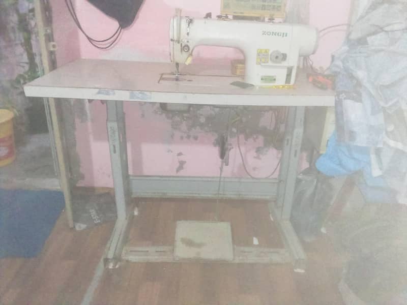 single needle machine 2