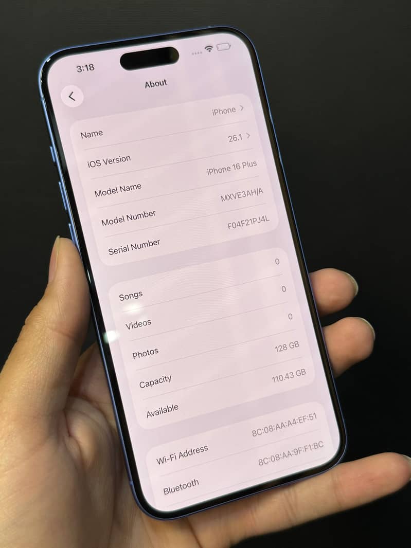 iphone 16plus 8