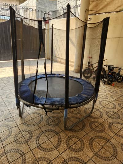 trampoline jumping 5 feet