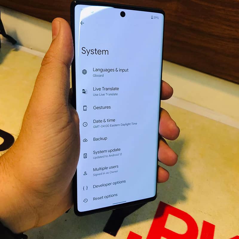 Google Pixel 6 Pro 4