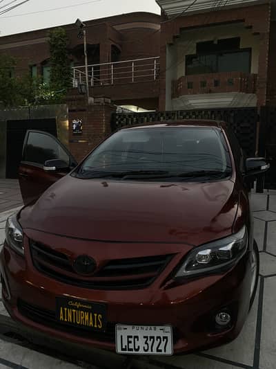 Back and front lights and front grill