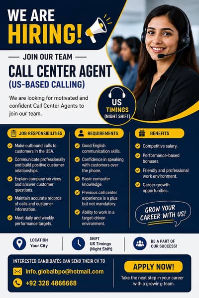  Hiring: Call Center Agent (US-Based Calling)
