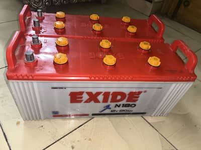 EXIDE battery’s   N180 12v130AH