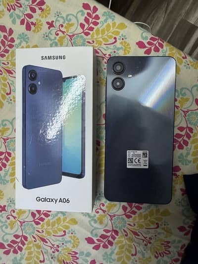 Samsung Galaxy A06 with 4 month warranty remaining