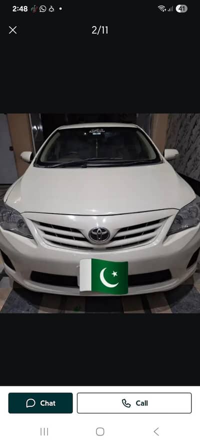 Toyota Corolla XLI 2010