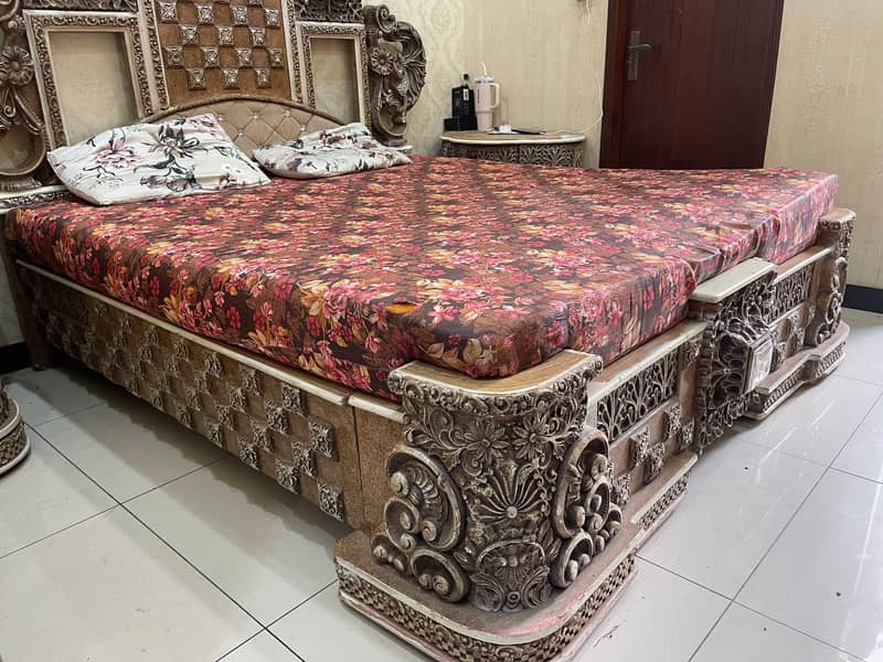 Bed plus side table 3