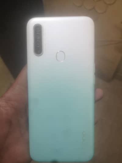 Oppo A31 lash green colour home used