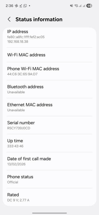 Samsung Mobile A26
